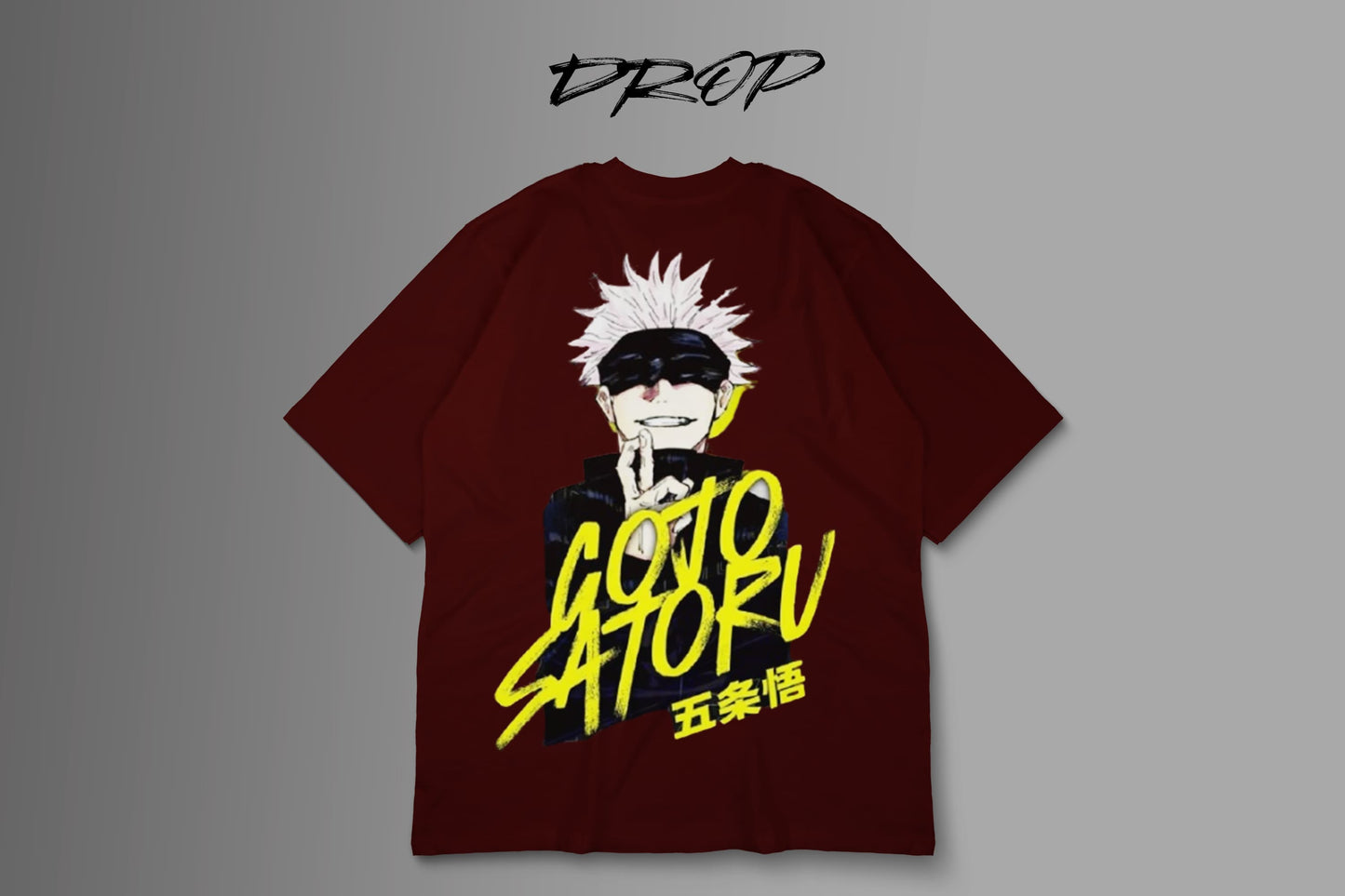 Gojo Satoru Printed Drop