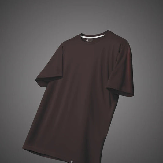 Oversize Dark Brown Tee