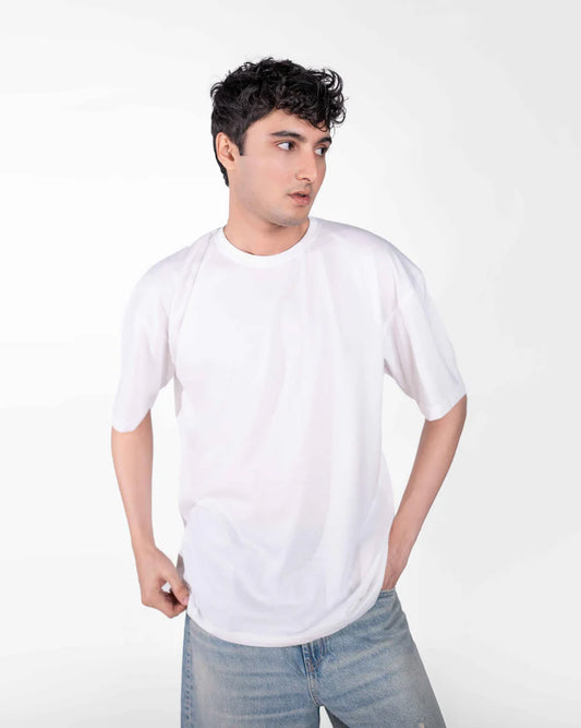 Oversize White Tee