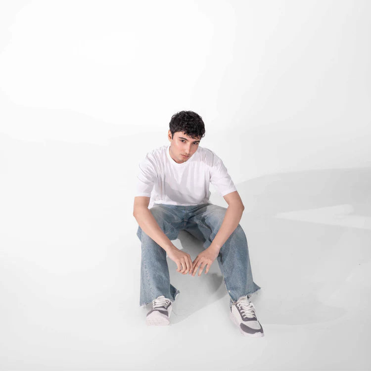Oversize White Tee