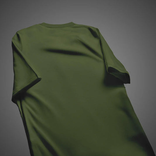 Oversize Olive Tee