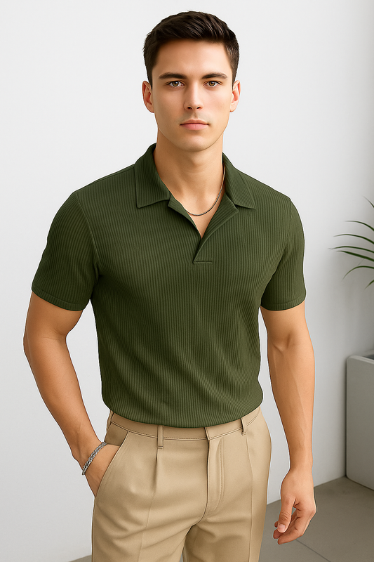 Old Money Classic Polo – Green