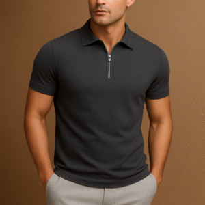 New Zipper Polo For Men