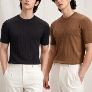 Pack of 2 – Drop Needle Tees