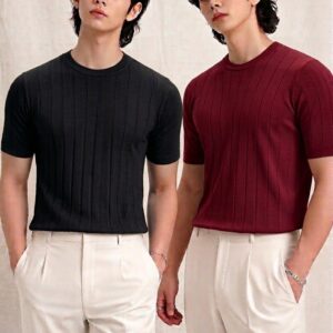 Pack of 2 – Drop Needle Tees