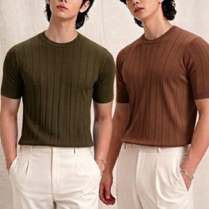 Pack of 2 – Drop Needle Tees