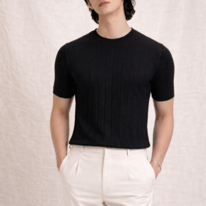 Drop Needle T-shirt – Black