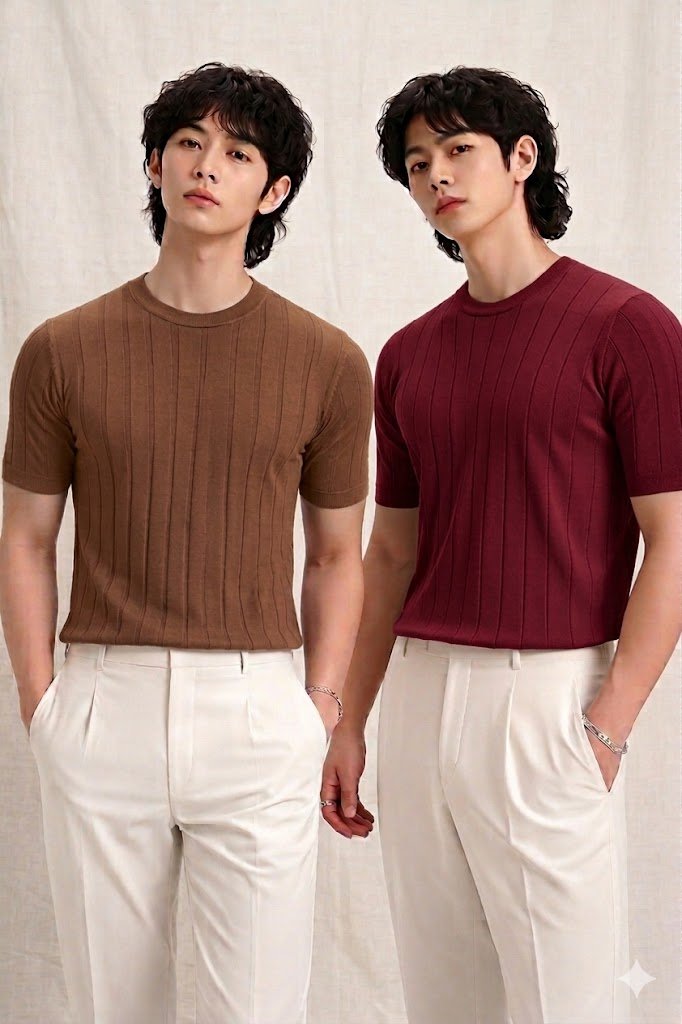 Pack of 2 – Drop Needle Tees