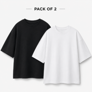 Pack of 2 Oversized - Drop Shoulder