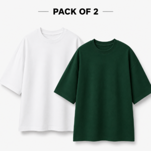 Pack of 2 Oversized - Drop Shoulder
