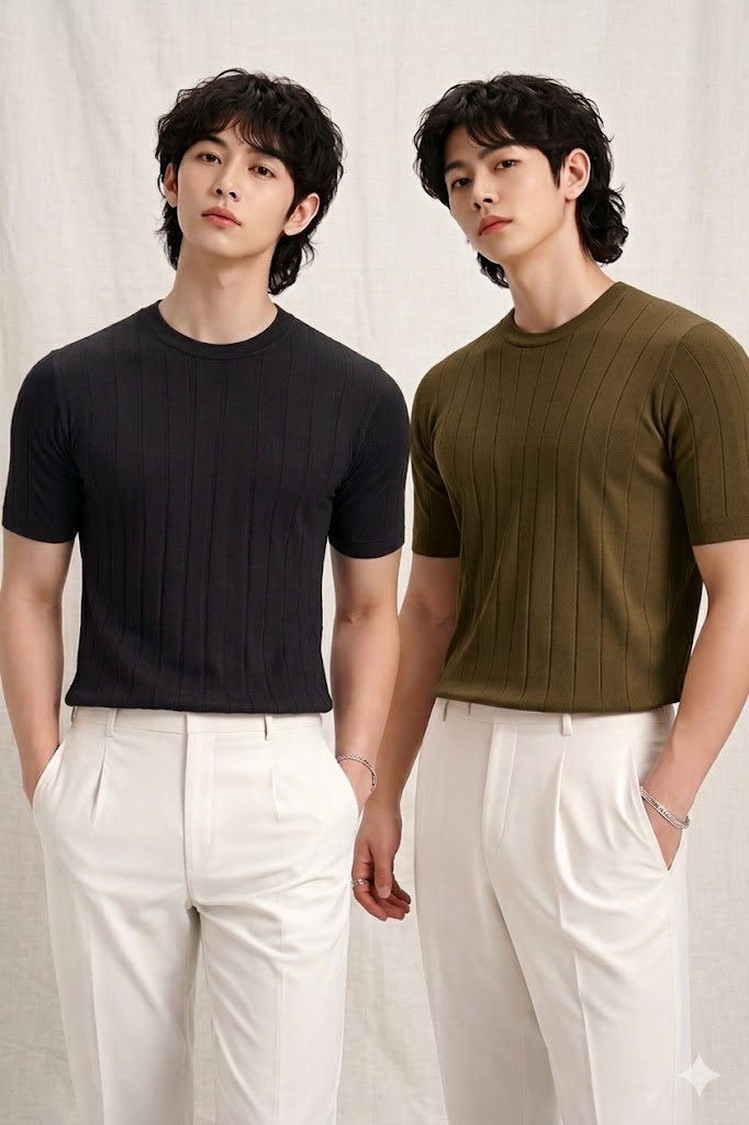 Pack of 2 – Drop Needle Tees