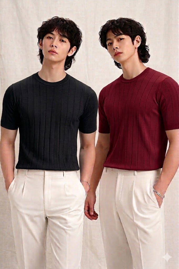 Pack of 2 – Drop Needle Tees