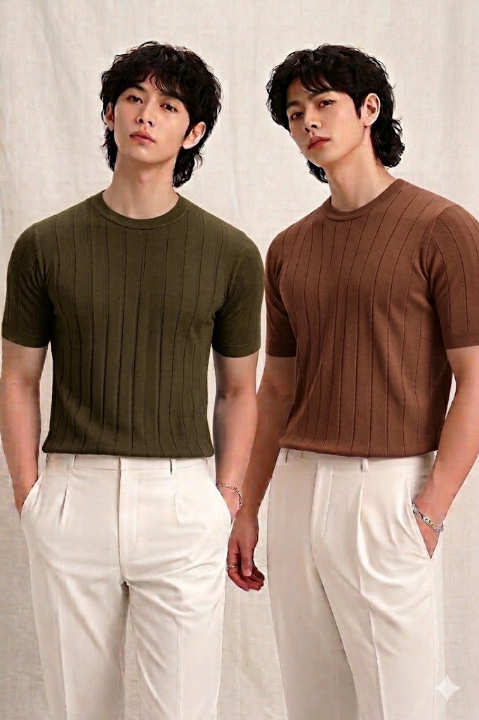 Pack of 2 – Drop Needle Tees