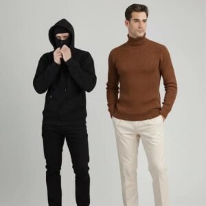 Pack of 2 Balaclava & Brown HighNeck